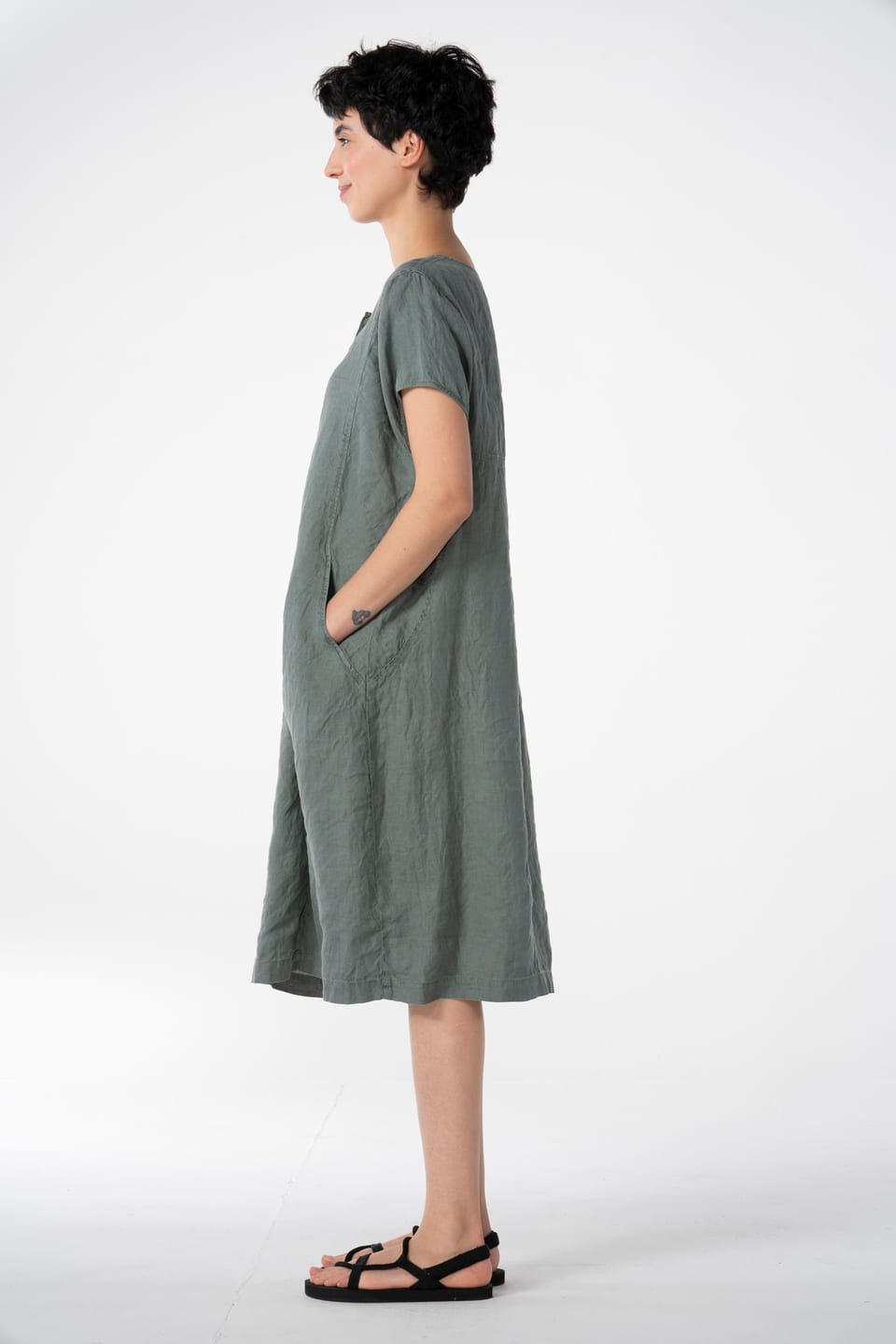 Jurk 612 - 100% Hennep - 652ALOE - 10260110553