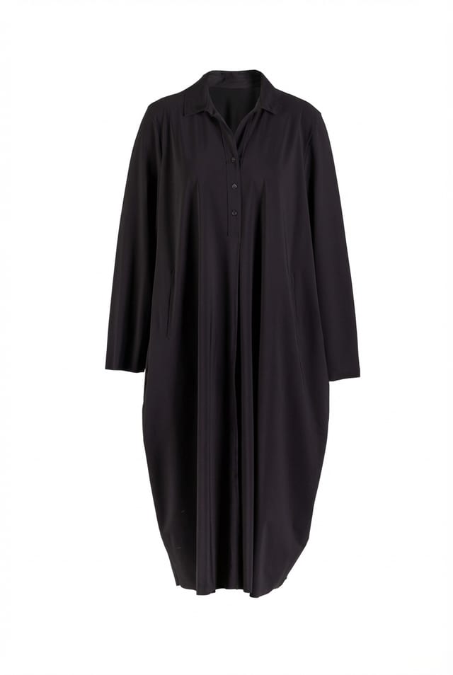 Dress 613 - Techno stretch - 990BLACK - 10260110554
