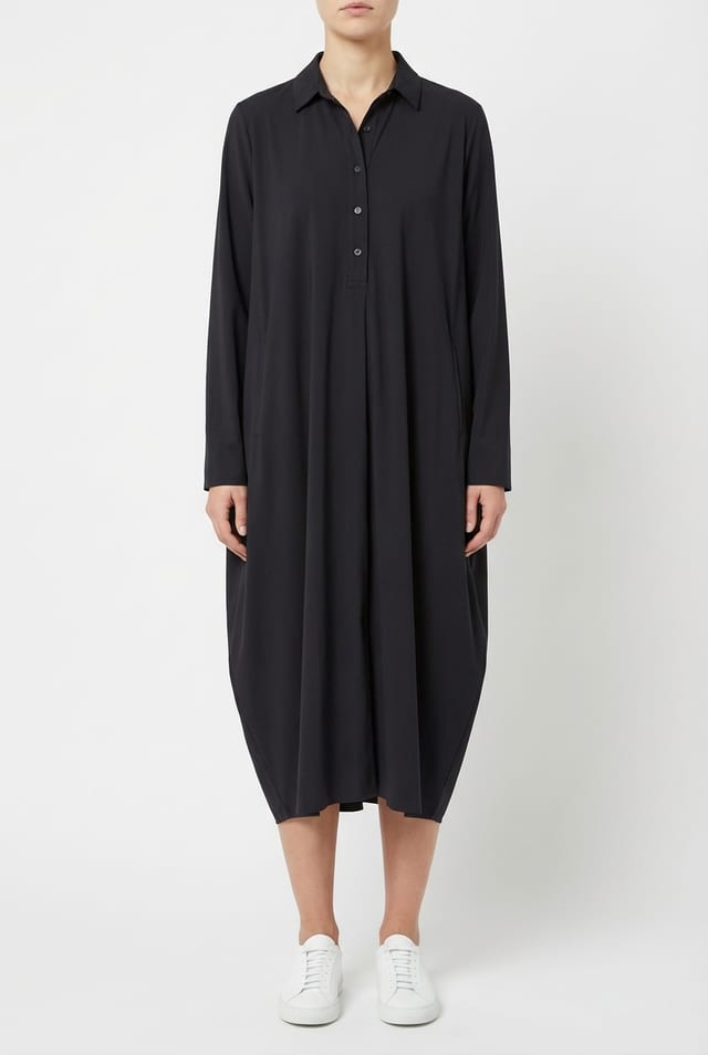 Dress 613 - Techno stretch - 990BLACK - 10260110554