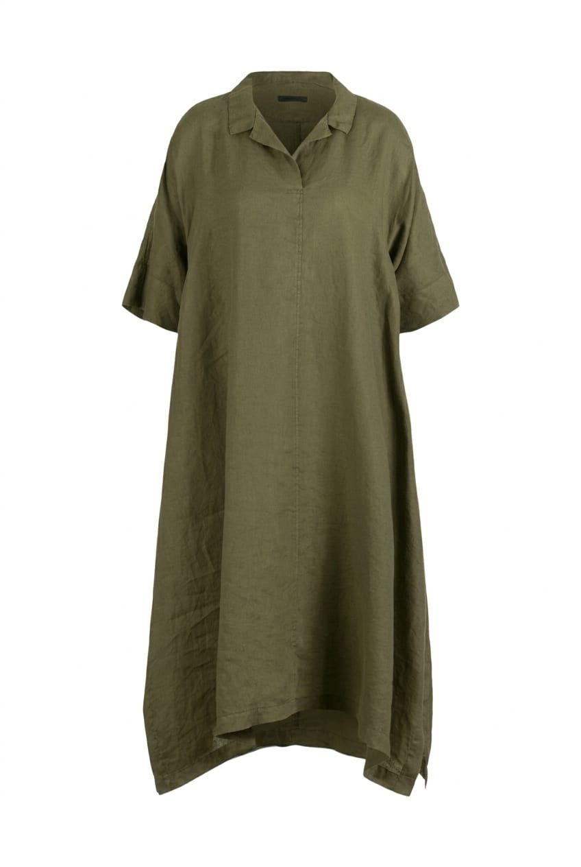 Dress 615 - Pure linen - 732FERN - 10260110556