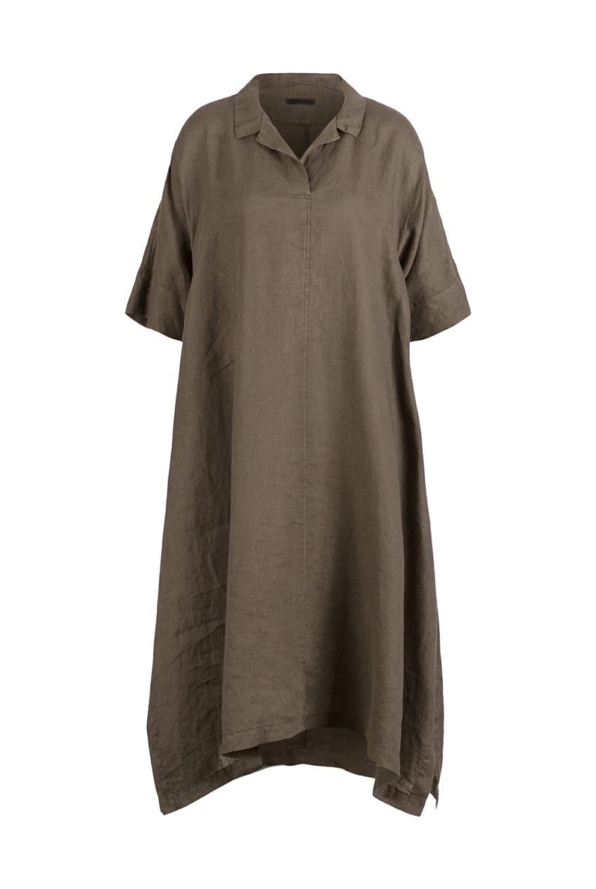 Dress 615 - Pure linen - 842DUNE - 10260110556