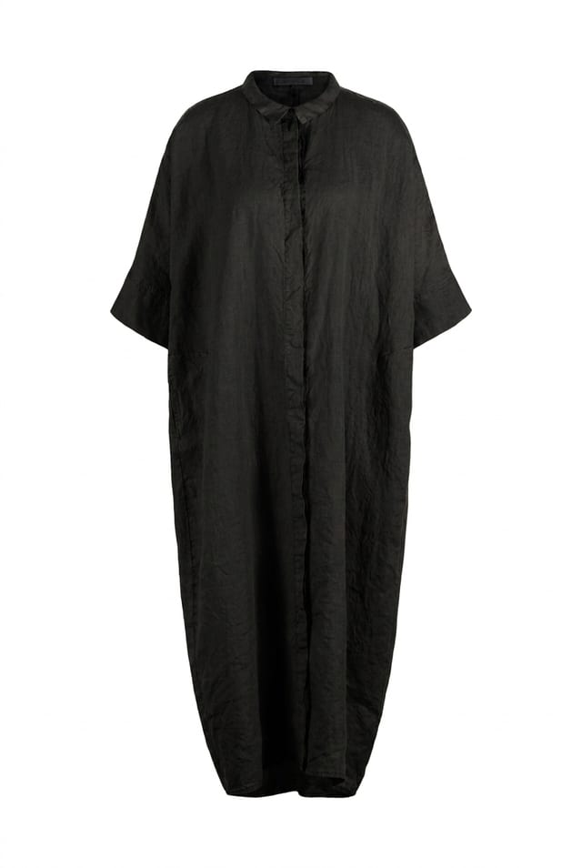 Šaty 619 - Pure Hemp - 990BLACK - 10260110560