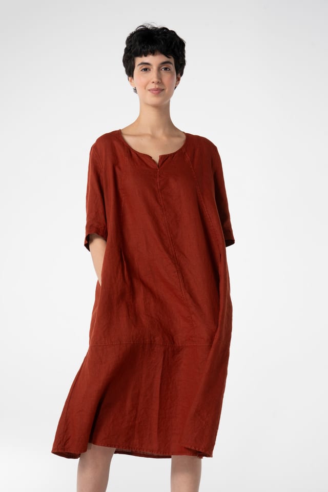 Dress 620 - Pure linen - 262PICANTE - 10260110561