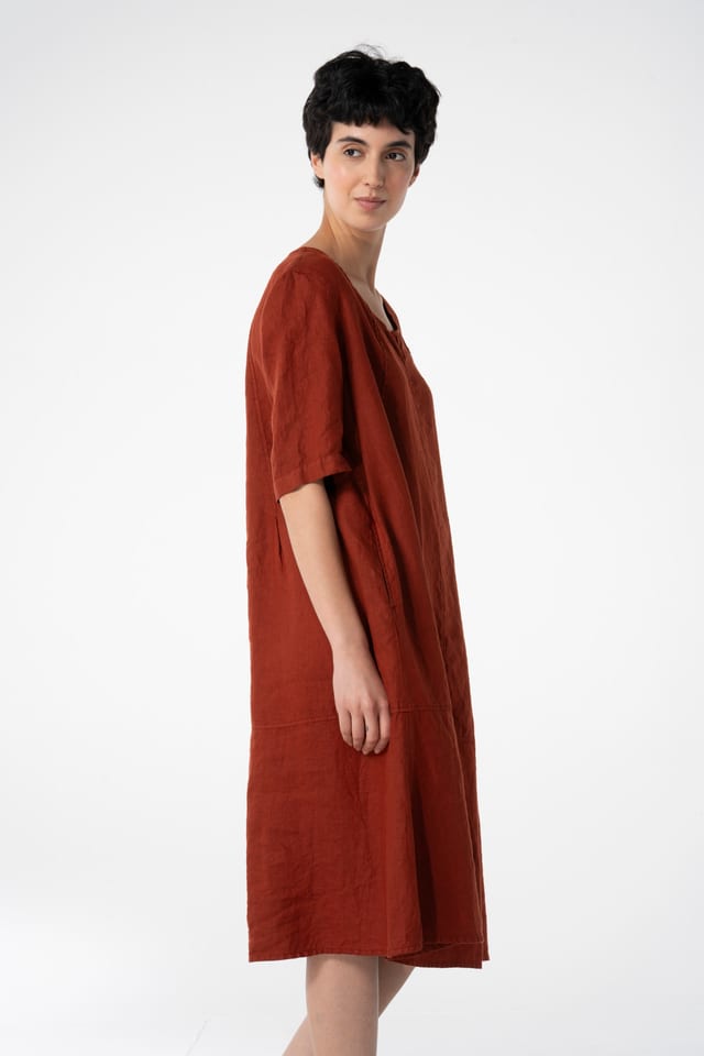 Dress 620 - Pure linen - 262PICANTE - 10260110561