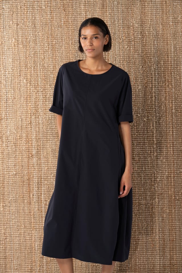 Dress 622 - Techno poplin - 490NAVY - 10260110563