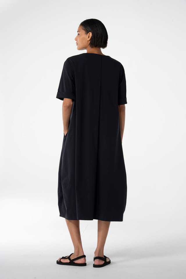 Dress 622 - Techno poplin - 490NAVY - 10260110563