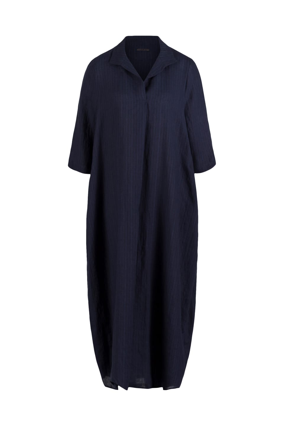 Dress 623 - Blue Linen - 490NAVY - 10260110564