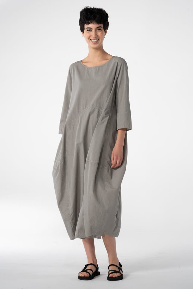 Kleid 625 - Gitterkaro Popeline - 122NETTLE - 10260110566