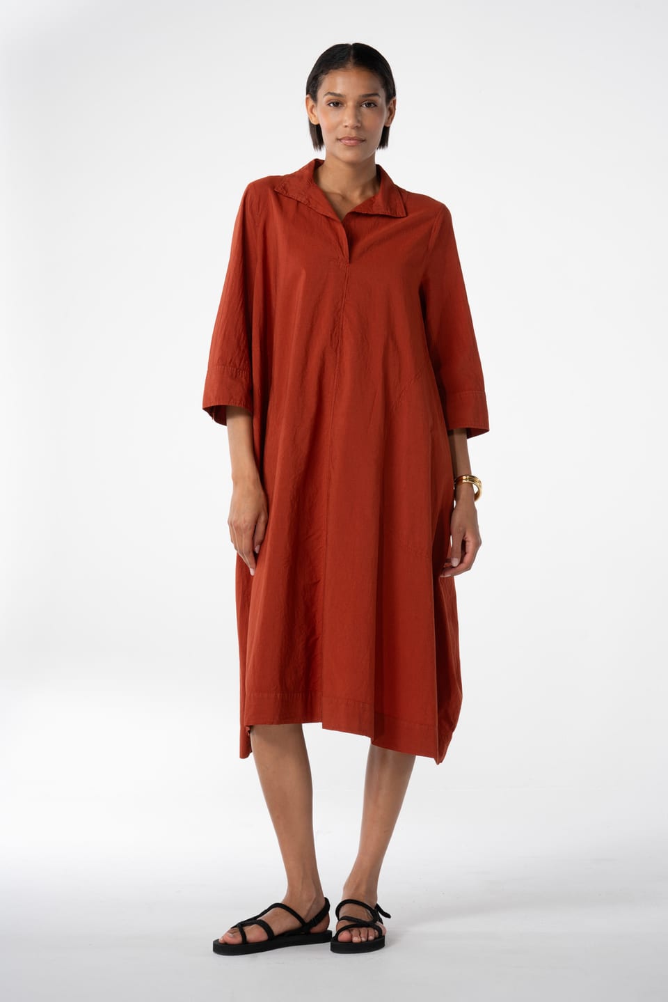 Jurk 626 - Gestreepte katoen - 260PICANTE - 10260110567