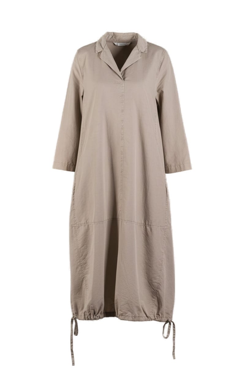 Dress 628 - Micro twill in cotton lyocell blend - 122NETTLE - 10260110569