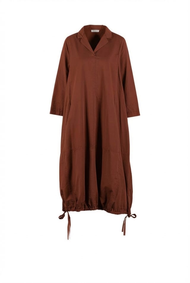 Dress 628 - Micro twill in cotton lyocell blend - 262PICANTE - 10260110569