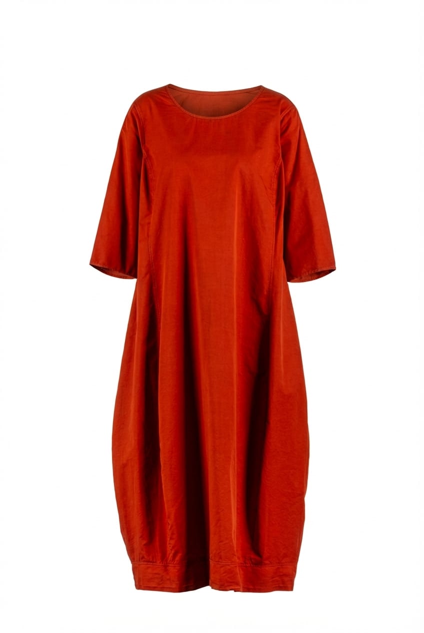 Jurk 632 - Katoen-lyocell twill - 262PICANTE - 10260110573