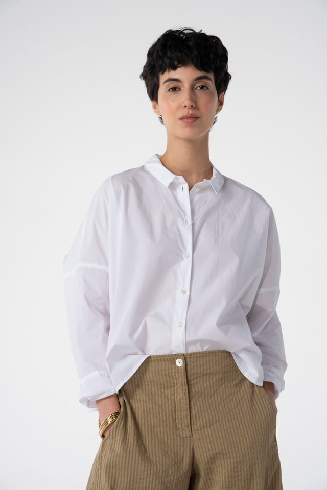 Halenka 613 - Cotton poplin - 100WHITE - 10260110590