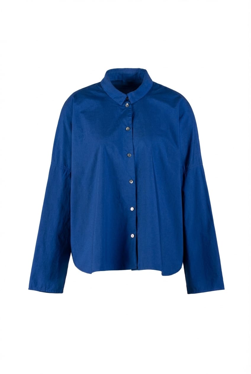Blouse 613 - Cotton poplin - 570DENIM - 10260110590