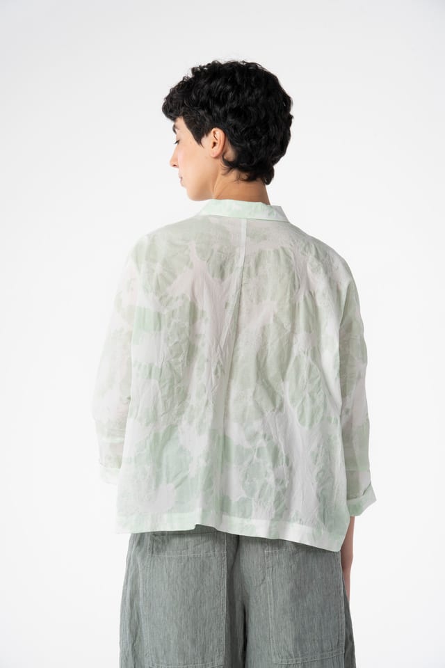 Bluse 614 - Wolkiger Baumwolldruck - 620POOL - 10260110591