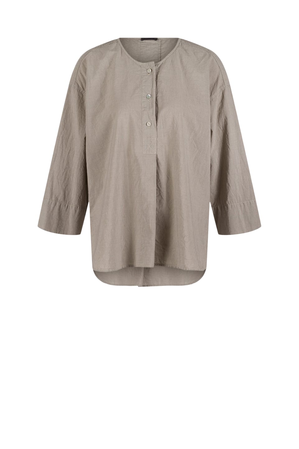 Blouse 615 - Katoen met microstrepen - 120NETTLE - 10260110592