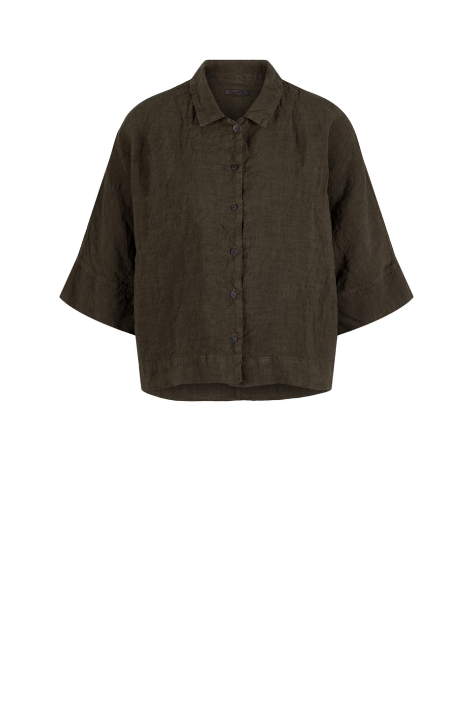 Blouse 616 - Linen fine stripes - 780PALMTREE - 10260110593