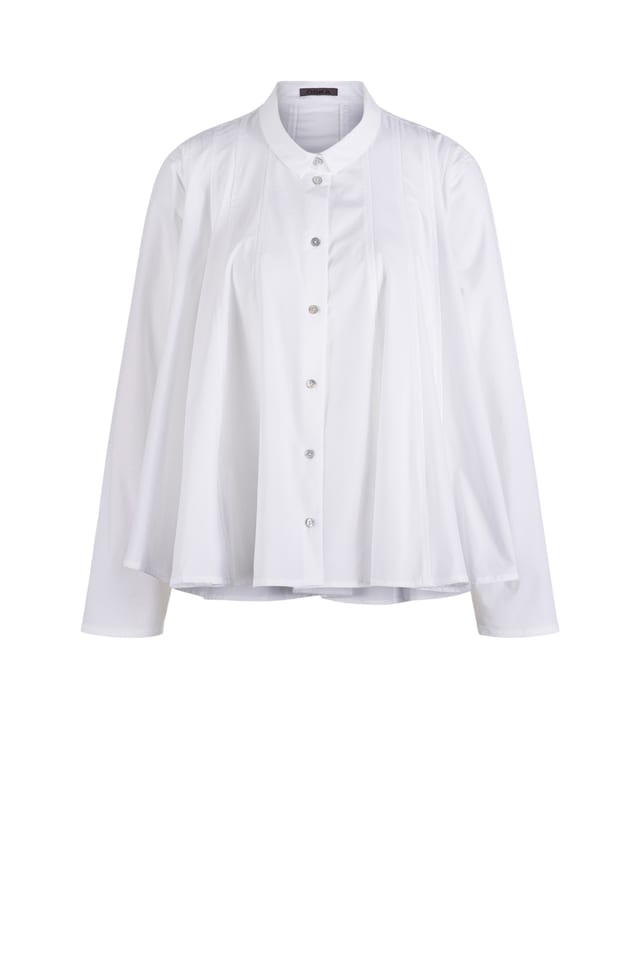 Blouse 621 - Techno poplin - 100WHITE - 10260110598