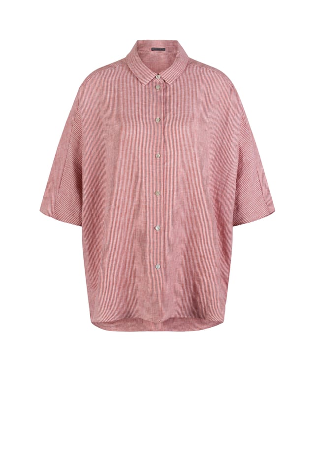 Blouse 622 - Linen stripes variations - 260PICANTE - 10260110599