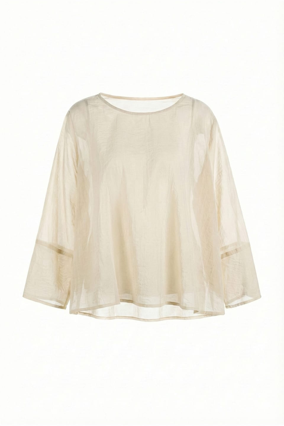 Blouse 623 - Lyocell geribbelde stof - 120NETTLE - 10260110600