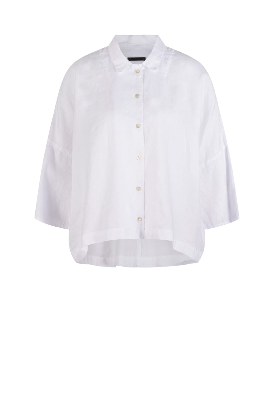 Blouse 624 - Pure linen - 100WHITE - 10260110601