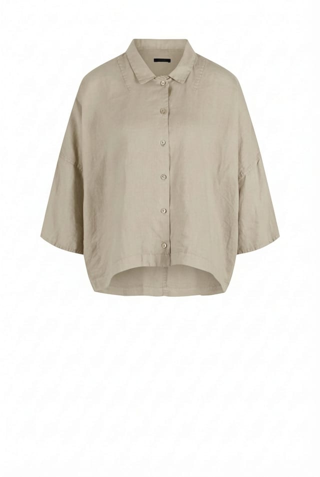 Blouse 624 - Pure linen - 122NETTLE - 10260110601