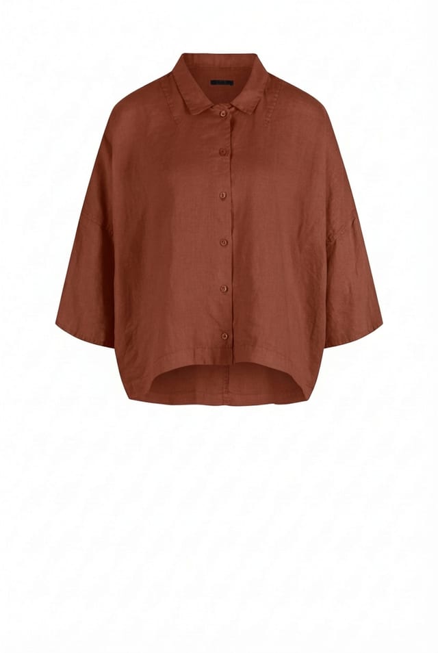 Blouse 624 - Pure linen - 262PICANTE - 10260110601