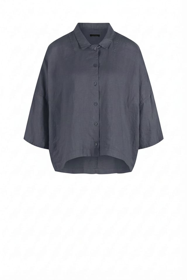 Blouse 624 - Pure linen - 472DEW - 10260110601