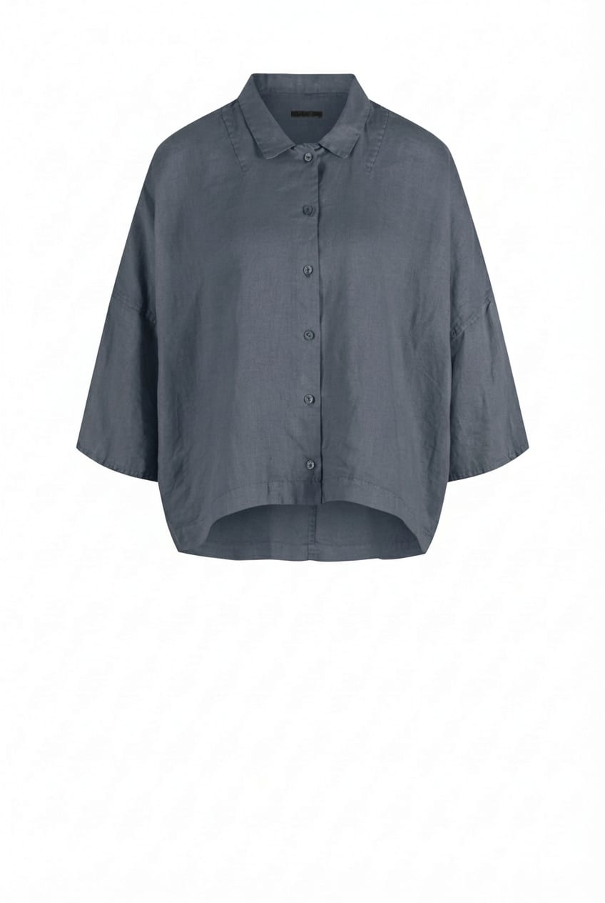 Blouse 624 - Pure linen - 572DENIM - 10260110601