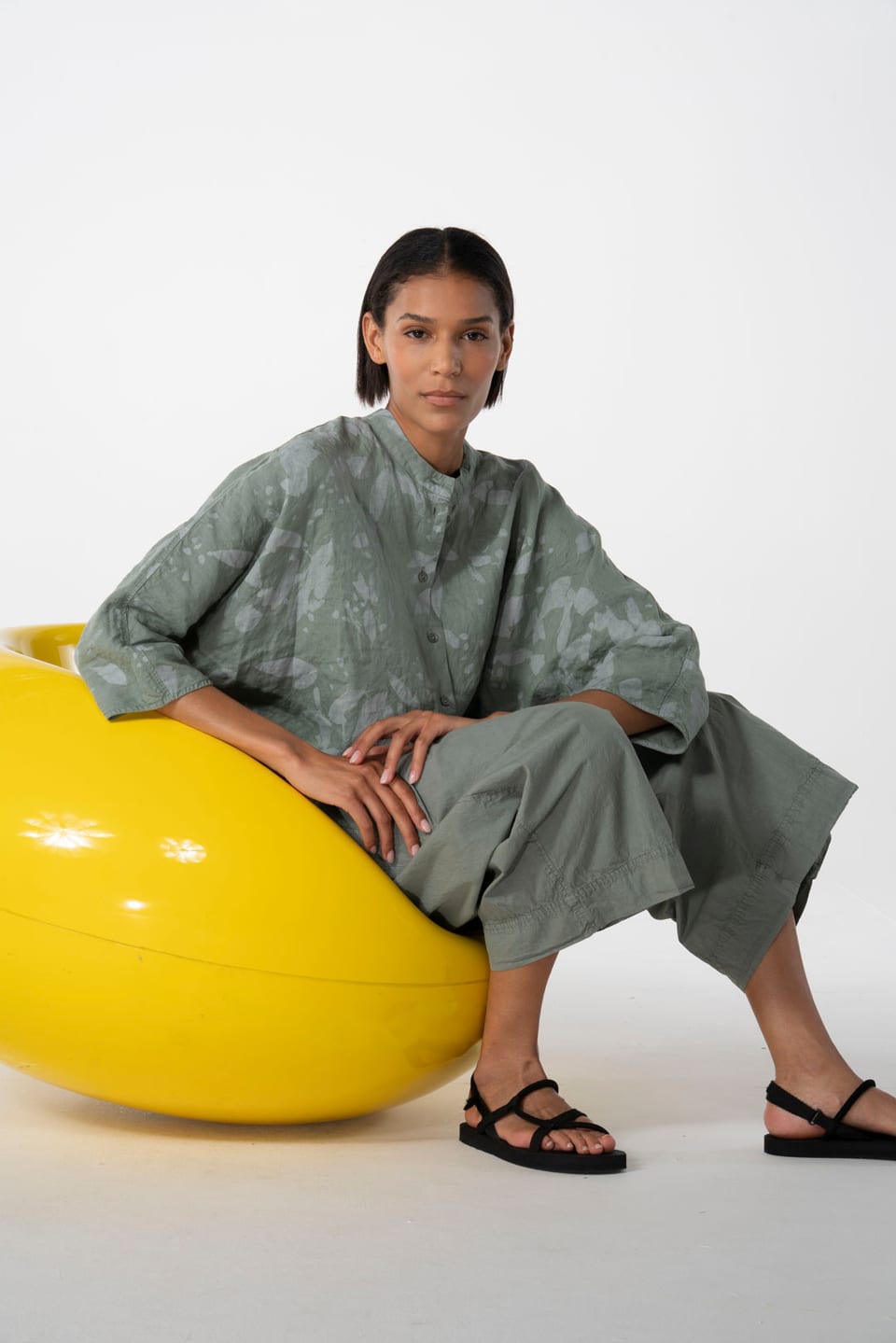 Blouse 625 - 100% Hennep - 650ALOE - 10260110602