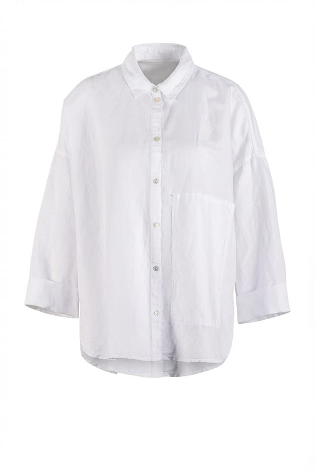 Blouse 626 - Flowing dobby - 100WHITE - 10260110603
