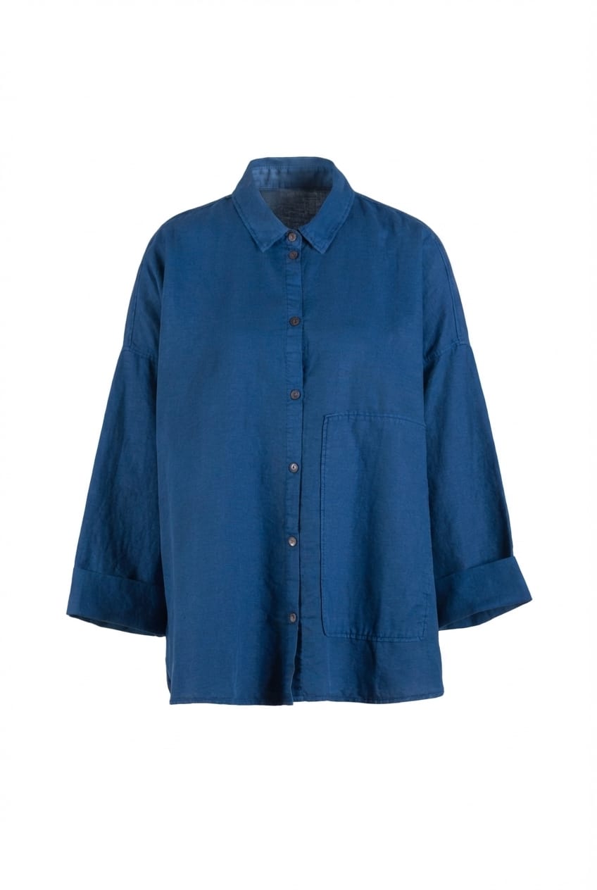 Blouse 626 - Flowing dobby - 572DENIM - 10260110603