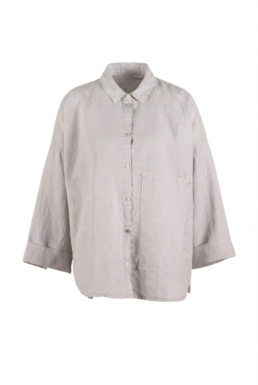 Blouse 626 - Flowing dobby - 922CHALK - 10260110603