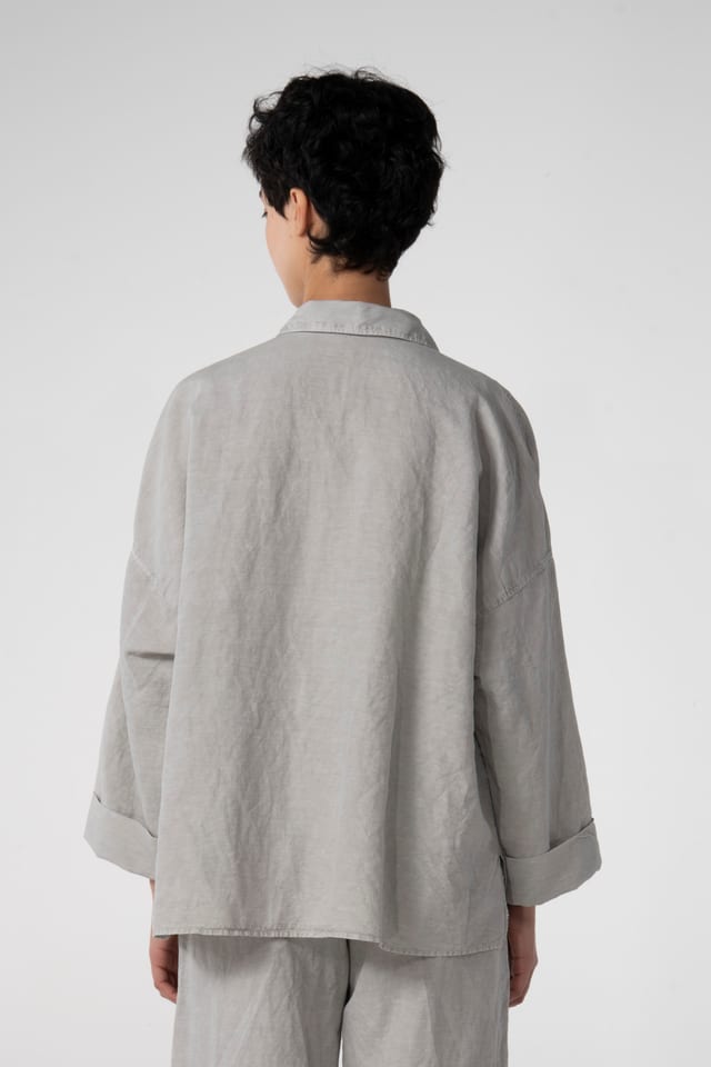 Blouse 626 - Flowing dobby - 922CHALK - 10260110603