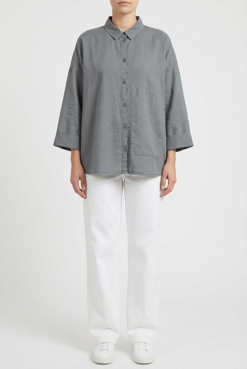 Blouse 626 - Flowing dobby - 952CAVE - 10260110603
