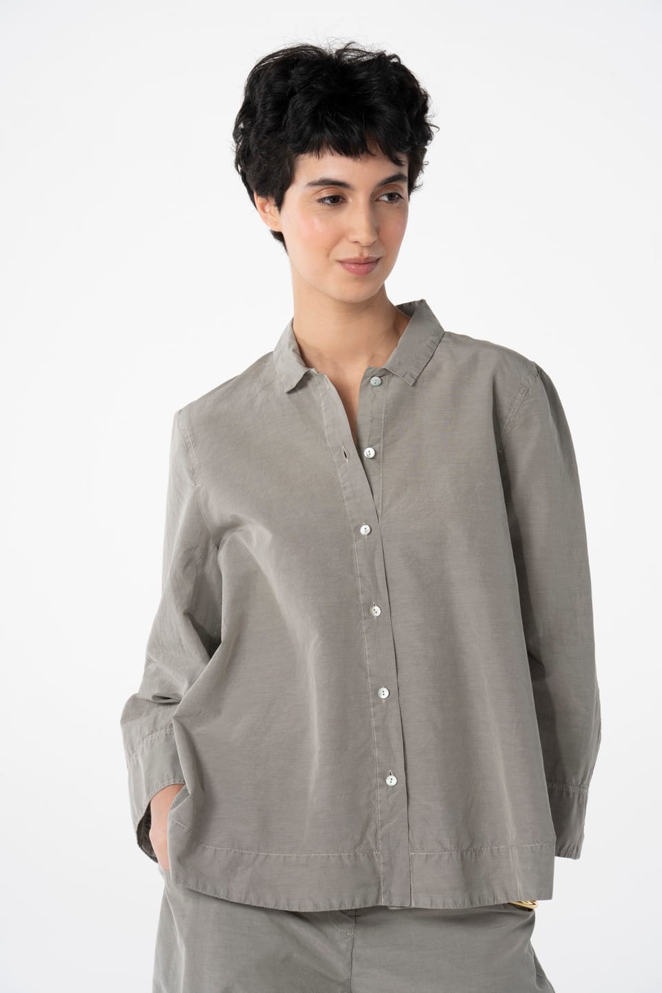 Blouse 631 - Katoen-cupromix - 122NETTLE - 10260110608