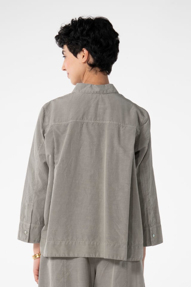 Halenka 631 - Cotton cupro rips - 122NETTLE - 10260110608