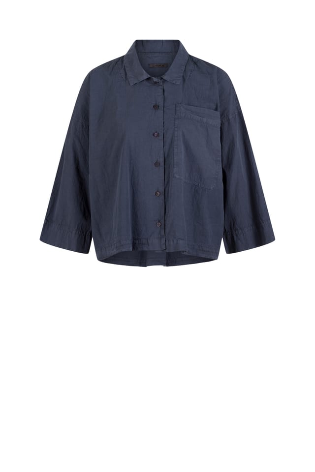 Blouse 632 - Crinkled cotton - 472DEW - 10260110609