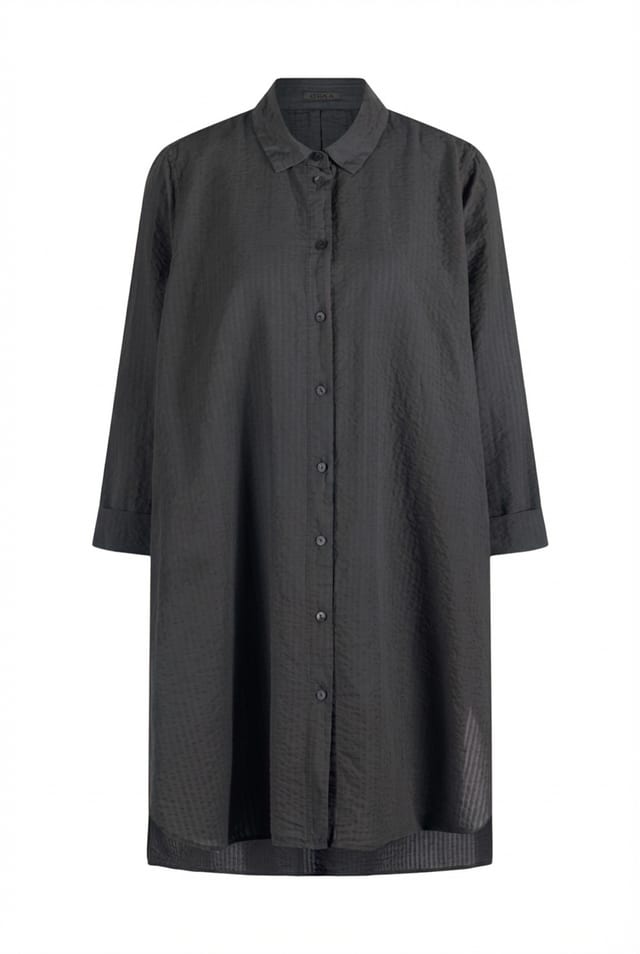 Halenka 637 - Cotton linen seersucker - 572DENIM - 10260110614