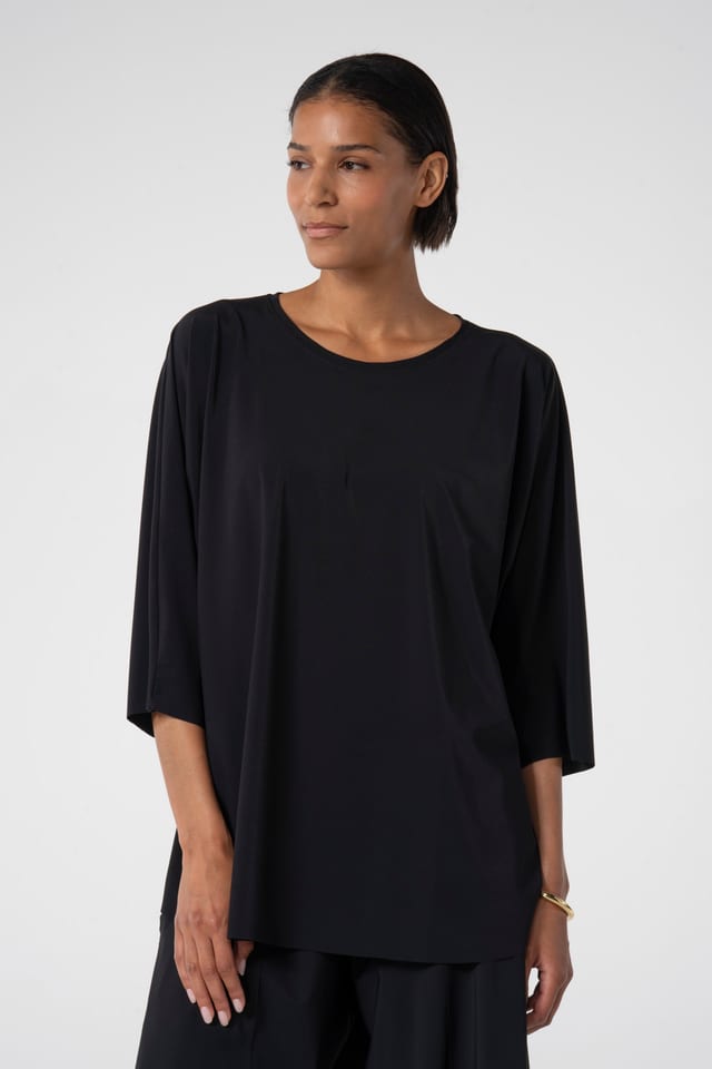 Blouse 640 - Techno Stretch Rib - 990BLACK - 10260110617