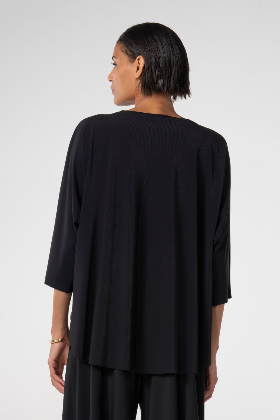 Blouse 640 - Techno Stretch Rib - 990BLACK - 10260110617