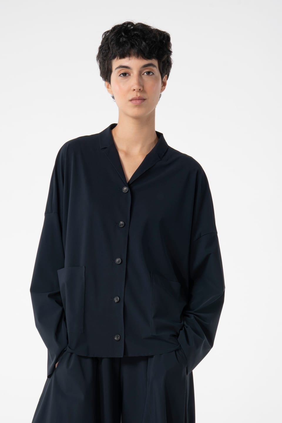 Jacket 605 - Techno stretch - 490NAVY - 10260110620