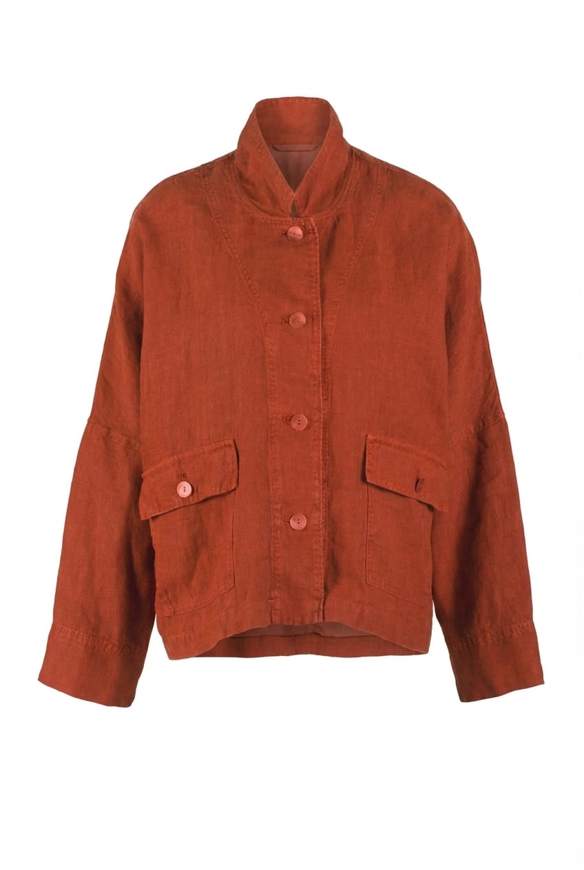 Jacket 606 - Heavy linen - 262PICANTE - 10260110621