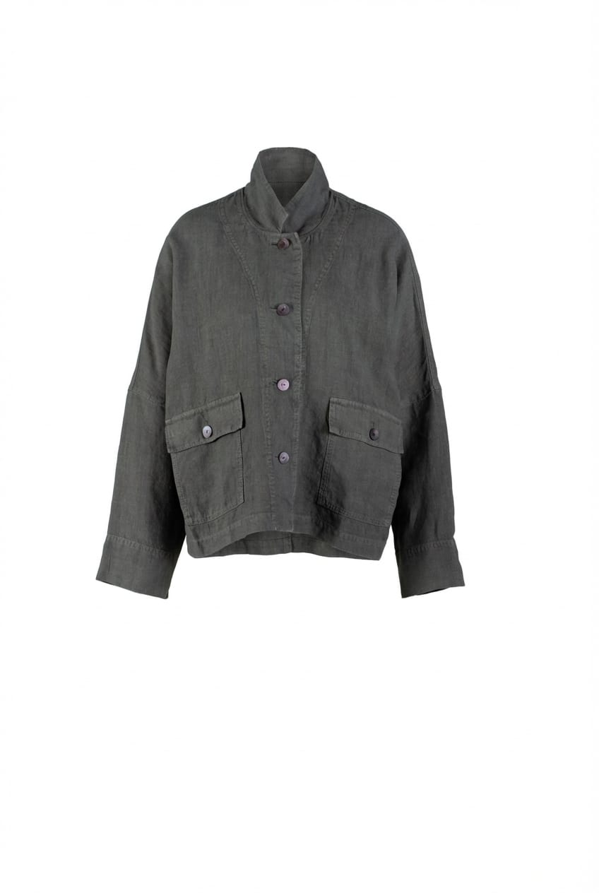 Jacket 606 - Heavy linen - 952CAVE - 10260110621