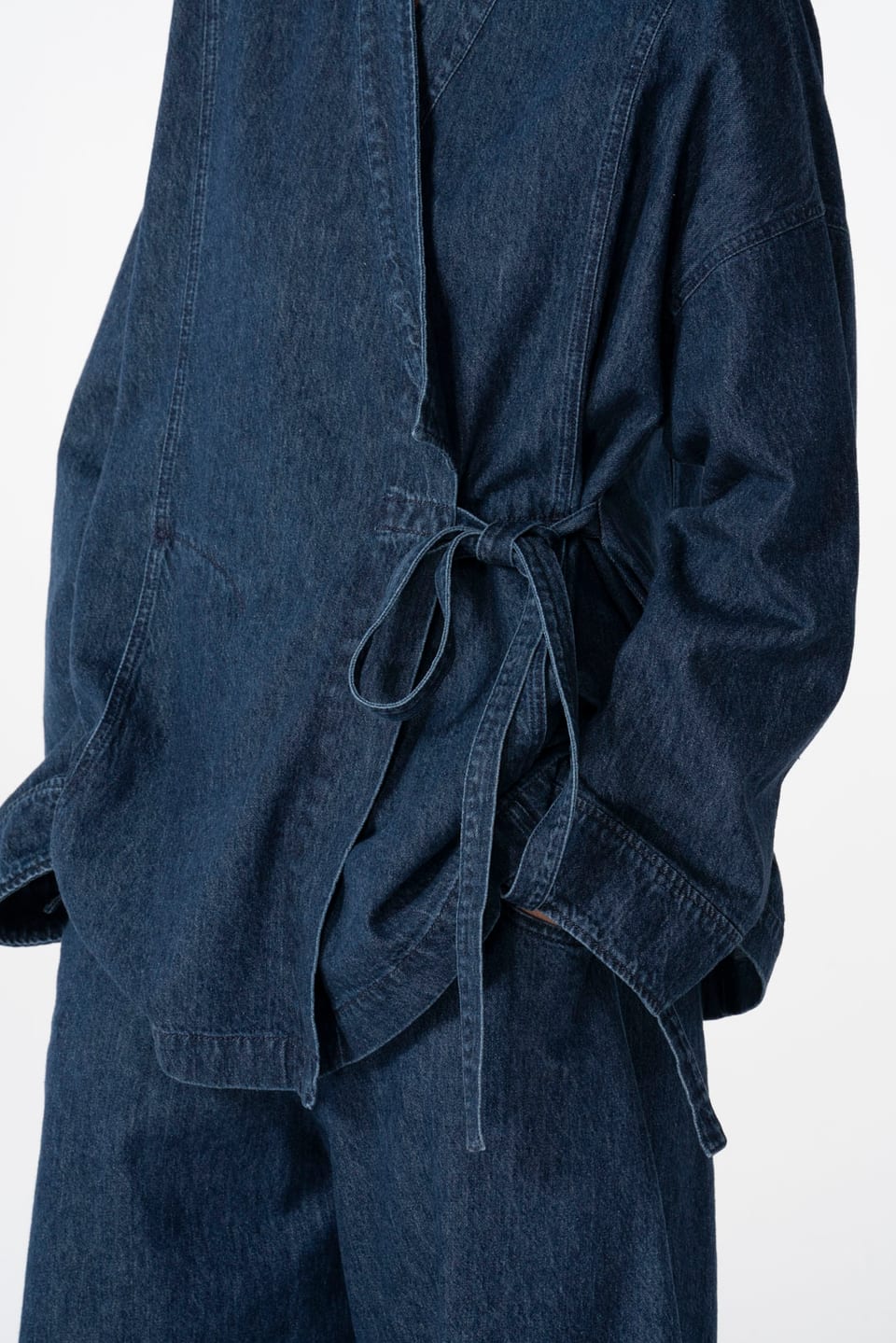 Jasje 607 wash - Katoen-hennep denim - 570DENIM - 10260110622