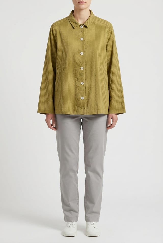 Jacket 611 - Mélange stripe - 740CANE - 10260110626