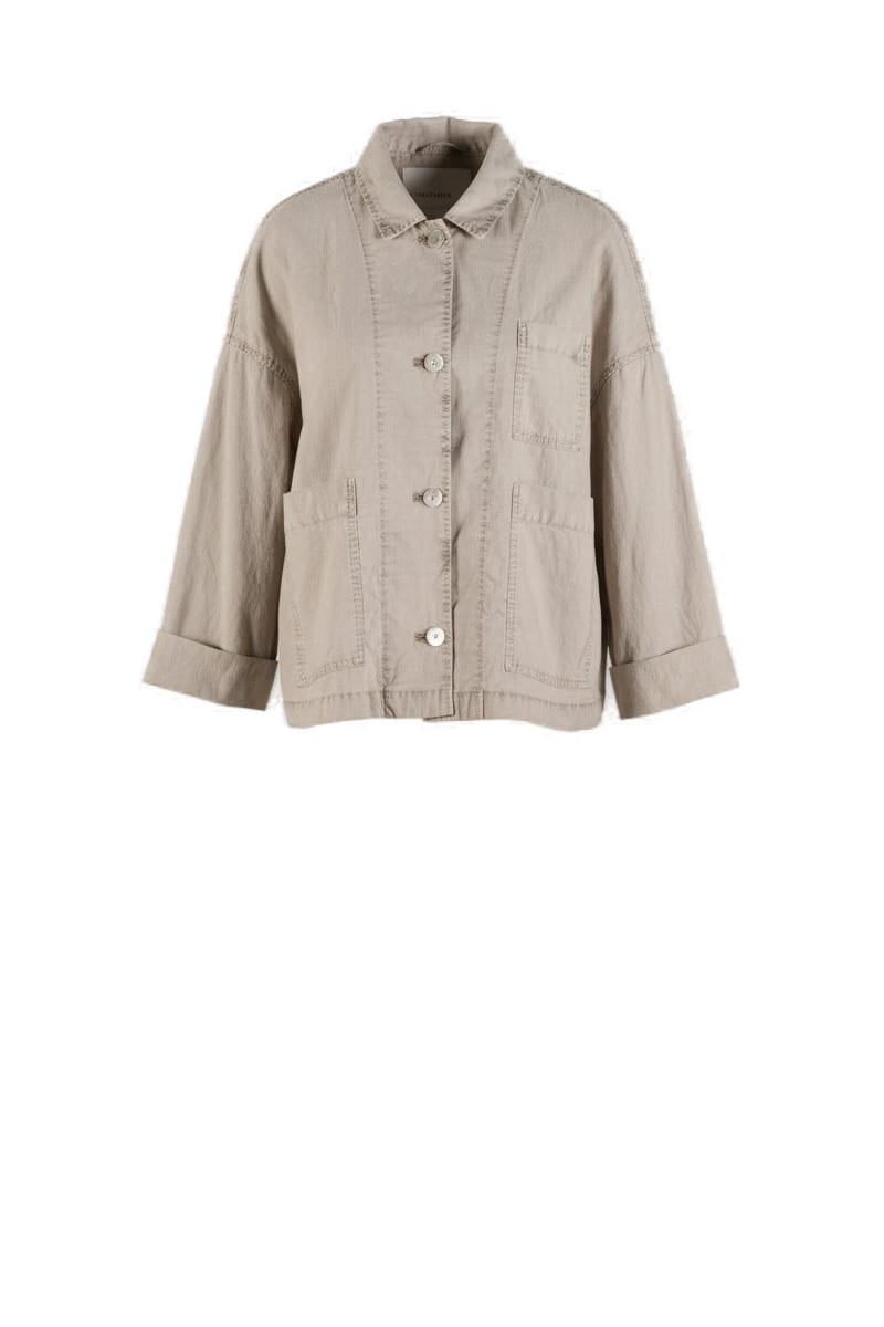 Jacket 613 - Cotton rips - 122NETTLE - 10260110628