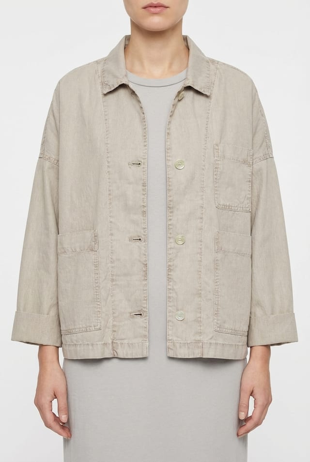 Jacket 613 - Cotton rips - 122NETTLE - 10260110628