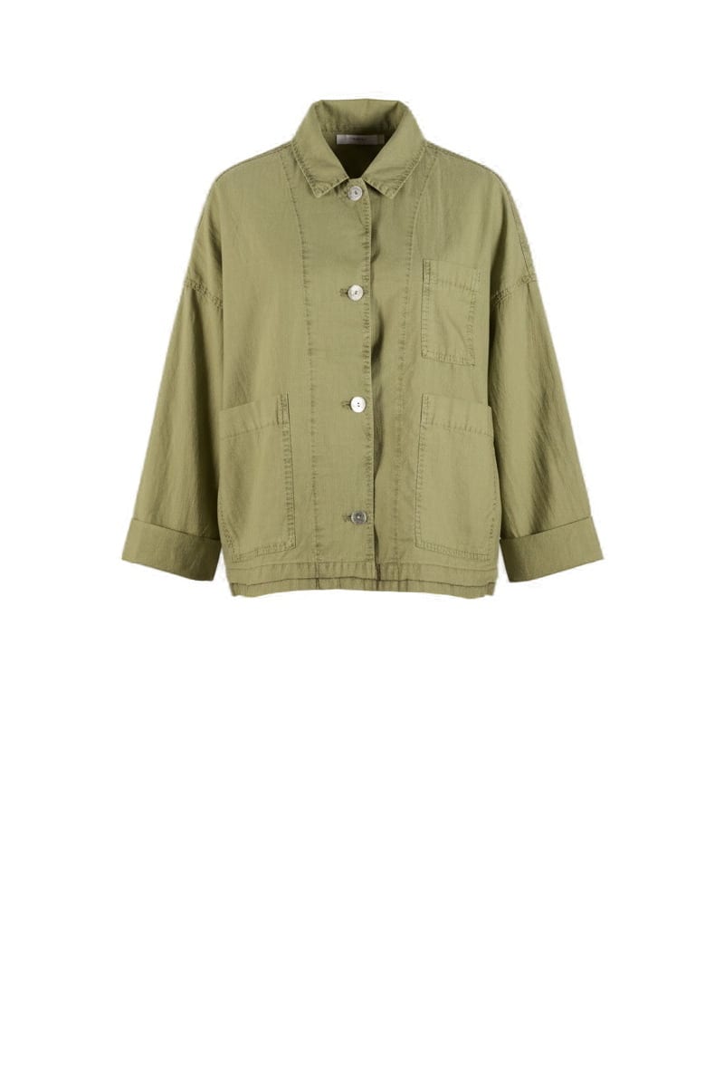 Jacket 613 - Cotton rips - 732FERN - 10260110628