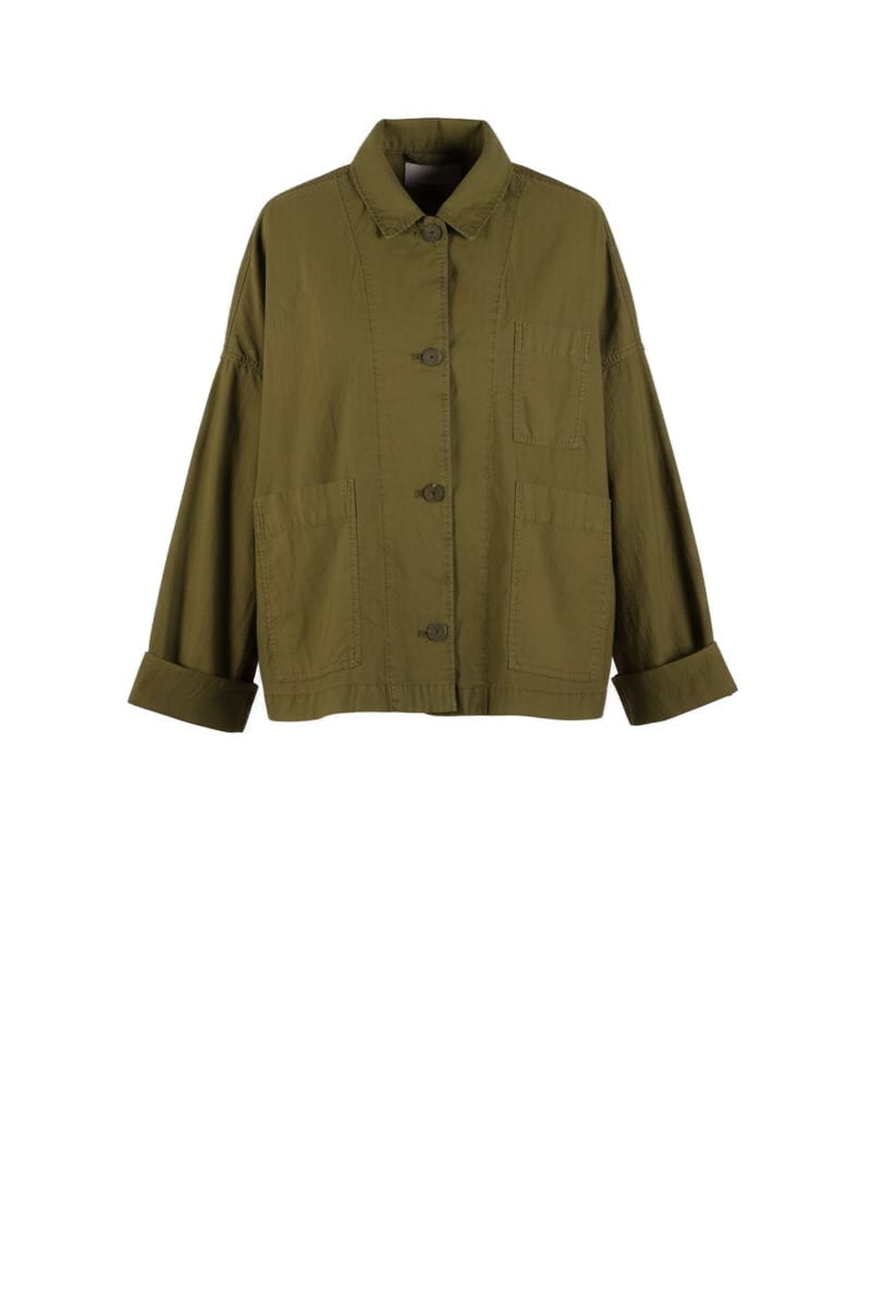 Jacket 613 - Cotton rips - 772CACTUS - 10260110628